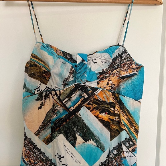 Anthropologie Maeve Printed Slip Dress - Picture 2 of 12